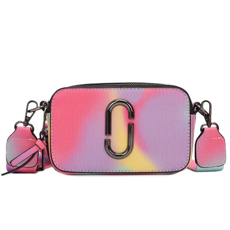 Fashion rainbow chain bags lady colorful handbags jelly purse handbags for women