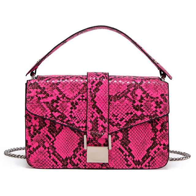 2020 Hot sale snake skin ladies purses hand bags fashion luxury women crossbody handbags design messenger